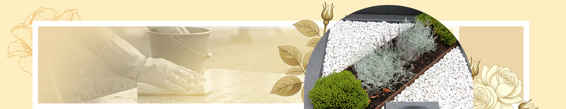 Embellissement de tombes en Meurthe-et-Moselle